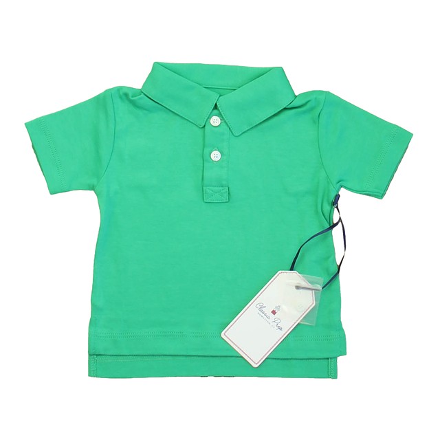 Classic Prep Blarney Green Polo Shirt 0-6 Months 