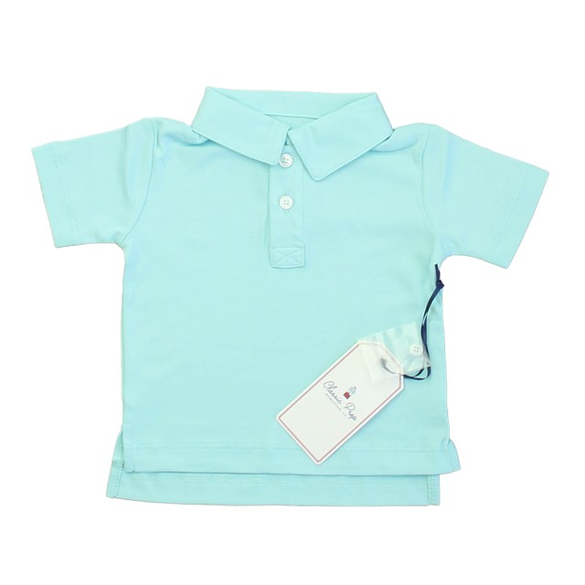 Classic Prep Tanager Turquoise Polo Shirt 0-6 Months 