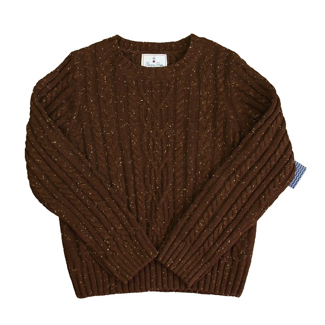 Classic Prep Brown Sweater 10 Years 