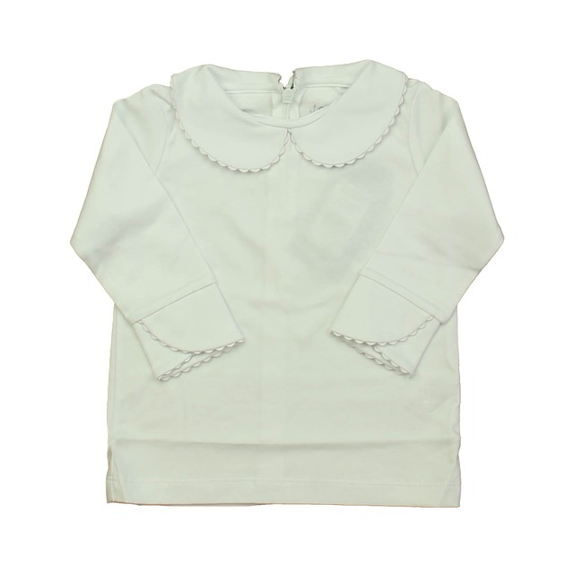 Classic Prep White Long Sleeve Shirt 12-24 Months 