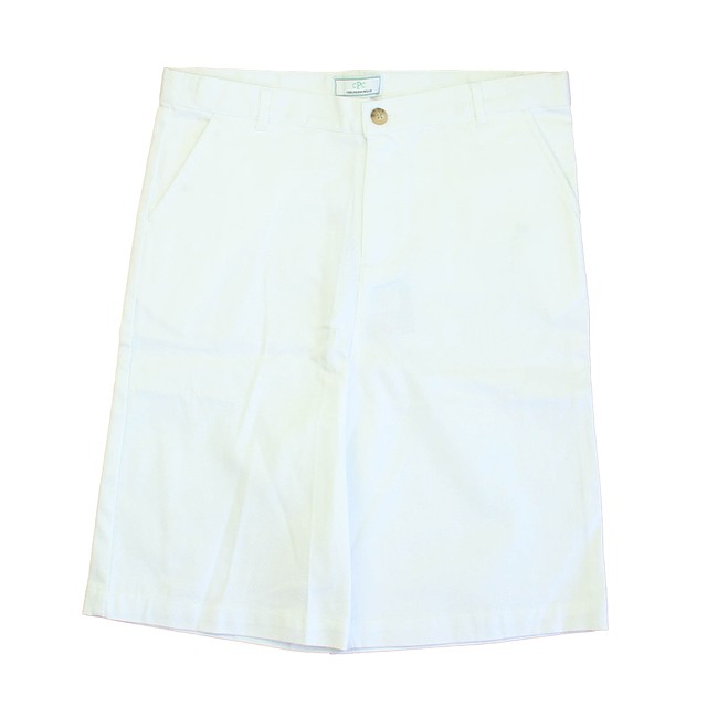 Classic Prep Bright White Shorts 6-14 Years 