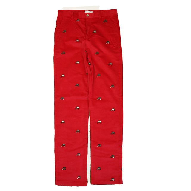 Classic Prep Crimson w/ Woody Embroidery Corduroy Pants 6-14 Years 
