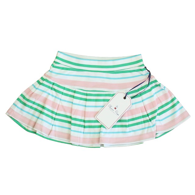 Classic Prep Lilly's Pink Multistripe Skirt 2-5T 