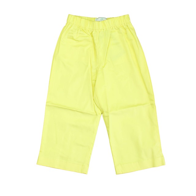 Classic Prep Limelight Yellow Pants 2-5T 