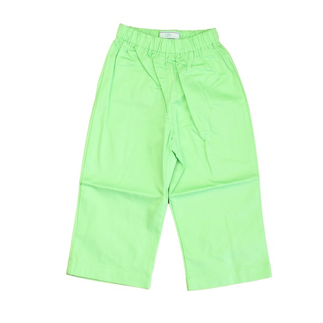 Classic Prep Summer Green Pants 2-5T 