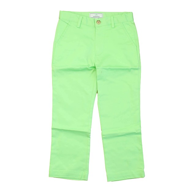 Classic Prep Summer Green Pants 2-5T 