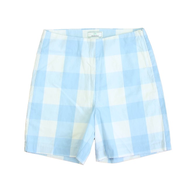 Classic Prep Bluebell Check Shorts 6-14 Years 