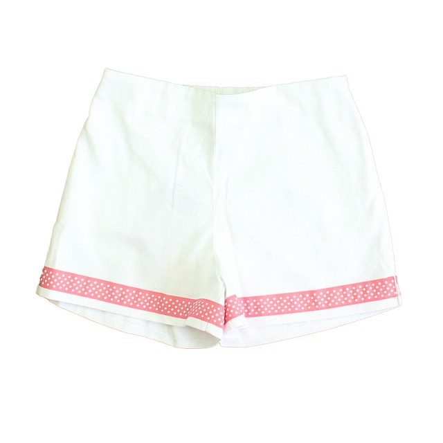 Classic Prep Bright White | Pink Shorts 6-14 Years 