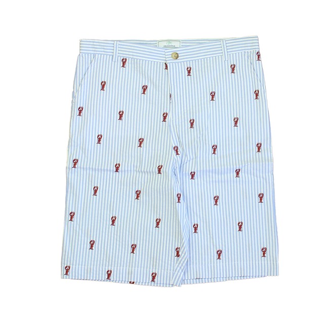 Classic Prep Lobsters on Blue Stripe Shorts 6-14 Years 
