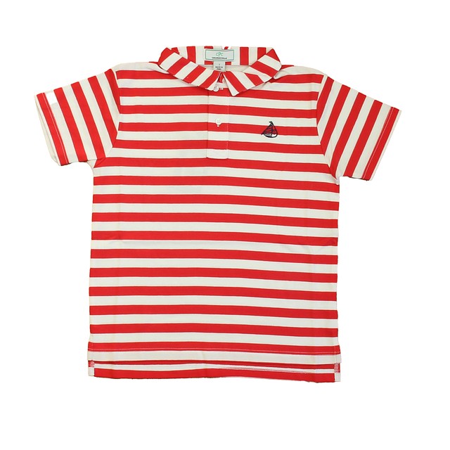 Classic Prep Lollipop Red | White Polo Shirt 6-14 Years 