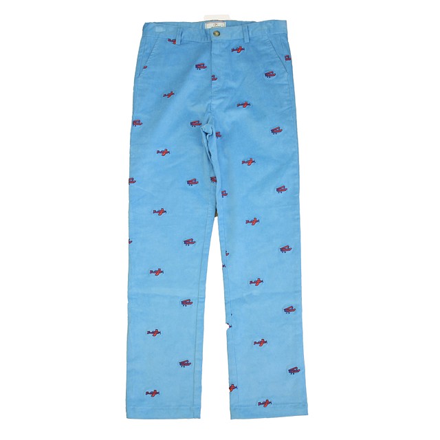 Classic Prep Marina Blue | Red Airplanes Corduroy Pants 6-14 Years 