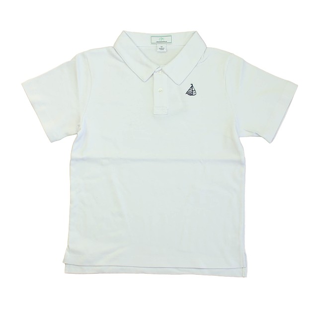 Classic Prep White Polo Shirt 6-14 Years 