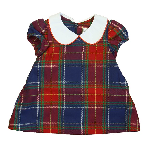 Classic Prep Scottish Tartan Dress 6-9 Months 