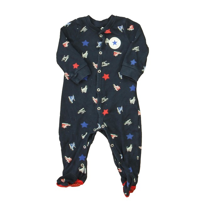 Converse Navy Sneakers Long Sleeve Outfit 9 Months 
