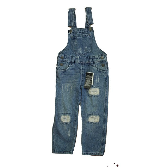 Cotton On Blue Overalls 3-4T 