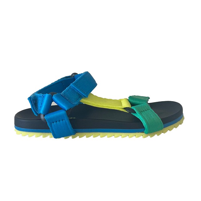 Crewcuts Blue | Yellow | Green Sandals 13 Toddler 