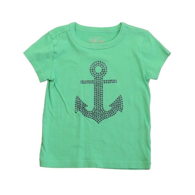 Crewcuts Green Anchor T-Shirt 3T 