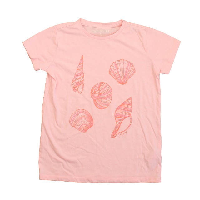 Crewcuts Pink Seashells T-Shirt 8 Years 