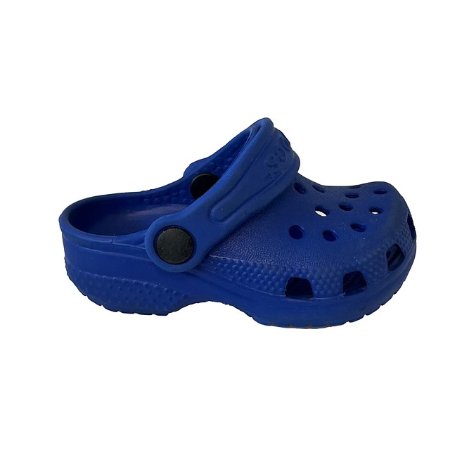 Crocs Blue Shoes 2-3 Infant 