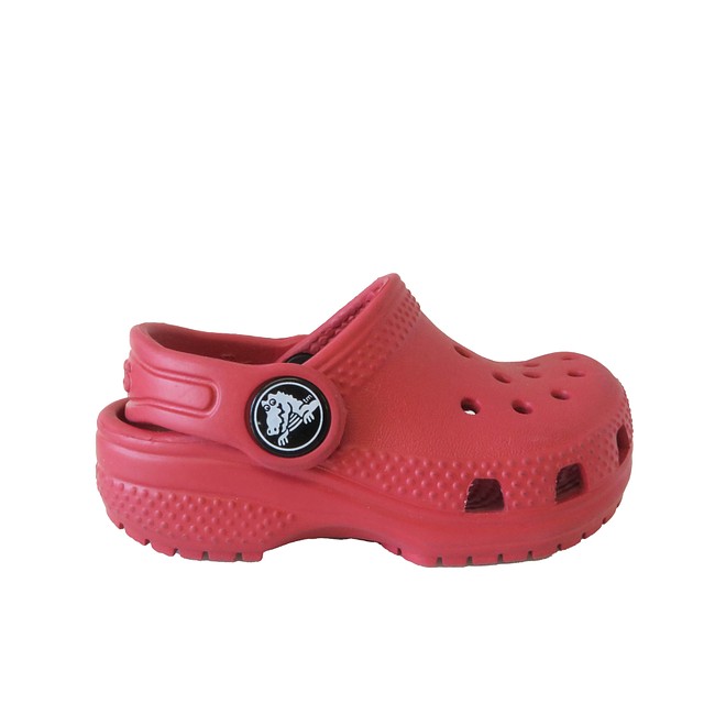 Crocs Red Sandals 4 Infant 
