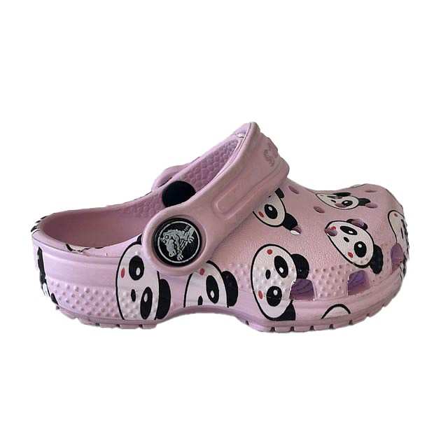 Crocs Pink | Panda Sandals 5 Toddler 