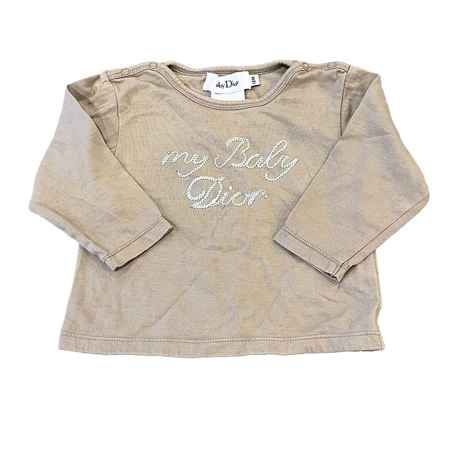 Dior Olive Long Sleeve T-Shirt 12 Months 