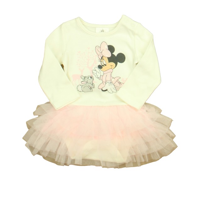 Disney Ivory Minnie Dress 3-6 Months 
