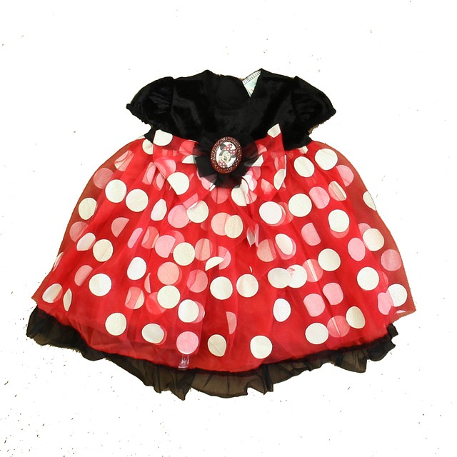 Disney Black | White | Red Minnie Costume 6-12 Months 