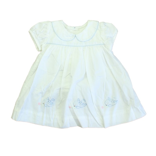 Dondolo 2-pieces White | Blue Birds Dress 9 Months 