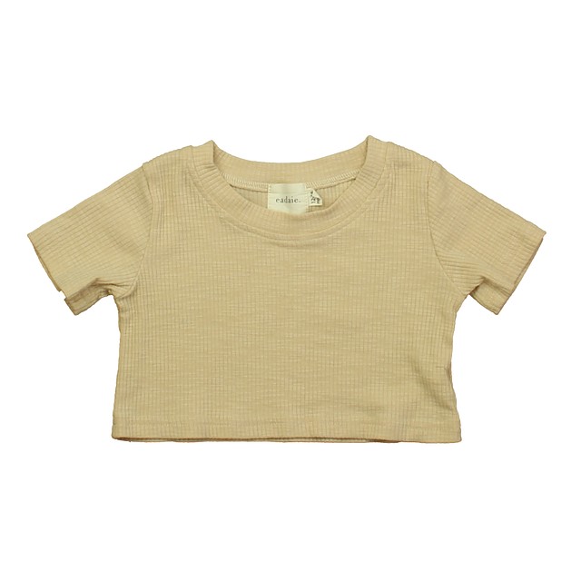eadaie Beige Short Sleeve Shirt 12-18 Months 