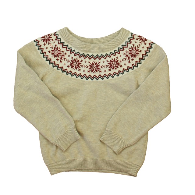 Edgehill Collection Khaki | Red | Green Sweater 4T 