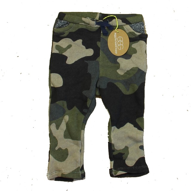 Egg Green Camo Casual Pants 12 Months 