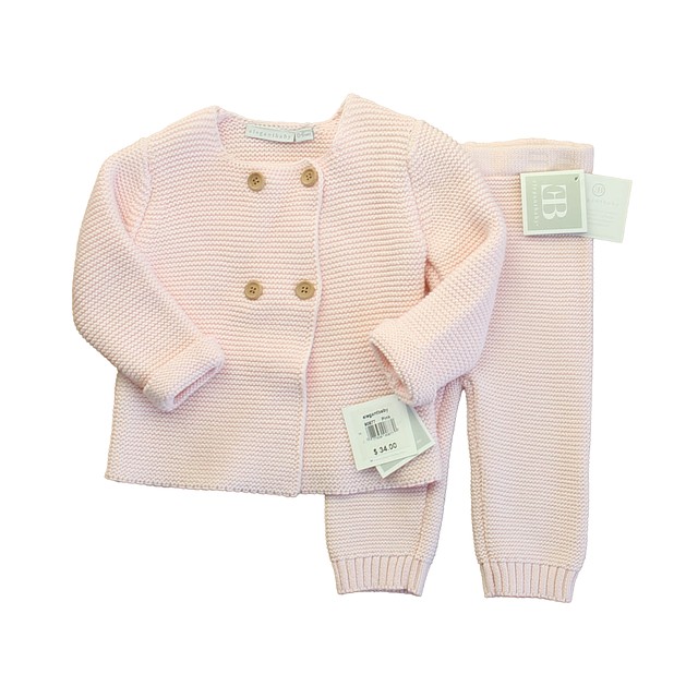Elegant Baby 2-pieces Pink Apparel Sets 0-6 Months 