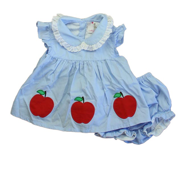 Eliza James 2-pieces Blue | Red Apples Apparel Sets 2T 