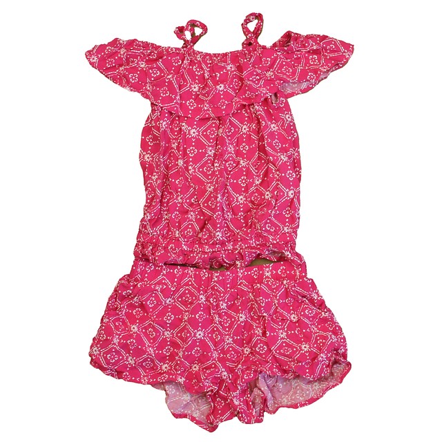 Epic Threads 2-pieces Pink | White Apparel Sets 6-7 Years 