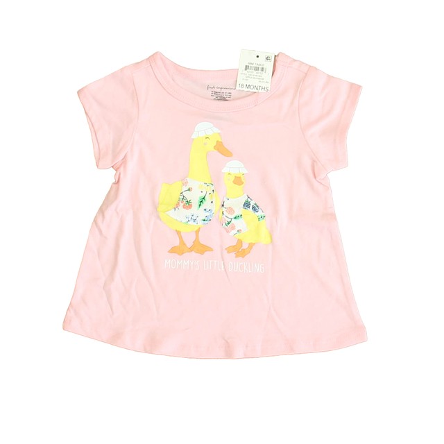 First Impressions Pink | Yellow Ducks T-Shirt 18 Months 