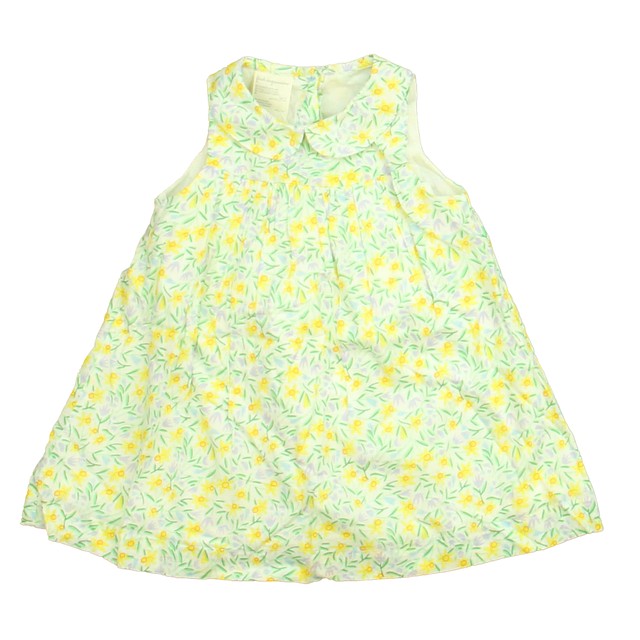 First Impressions White | Yellow Floral Dress 18 Months 
