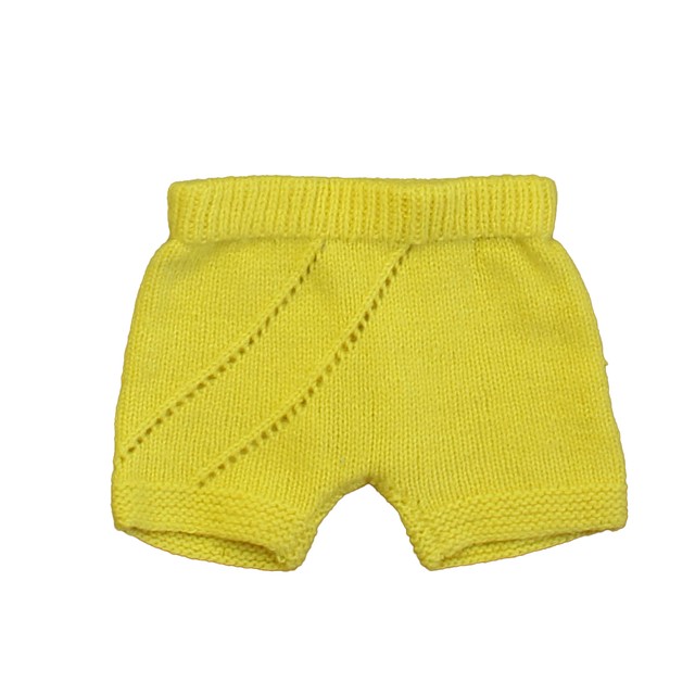 Flora and Henri Yellow Shorts 12 Months 