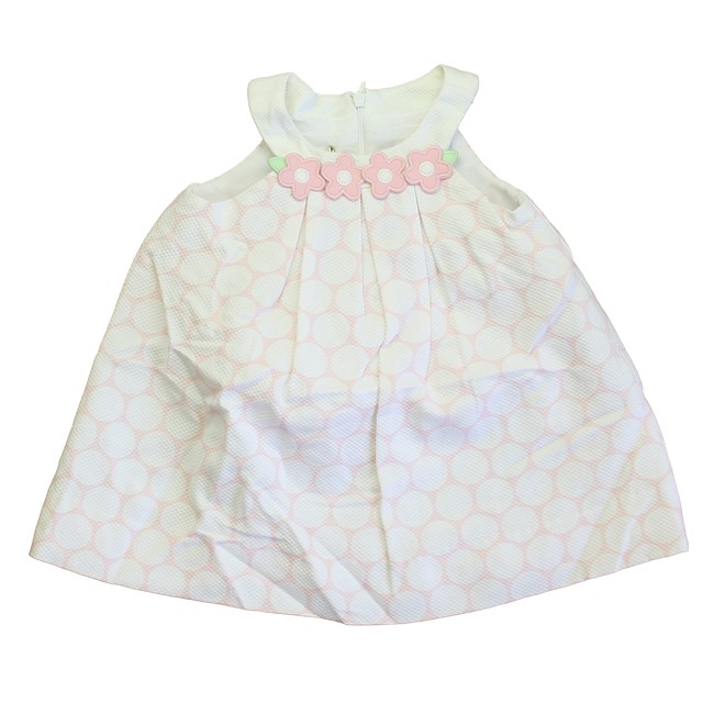 Florence Eiseman 2-pieces White | Pink Dress 18 Months 
