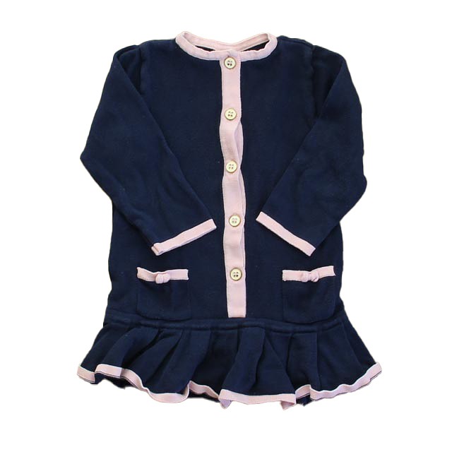 Florence Eiseman Navy | Pink Sweater Dress 4T 
