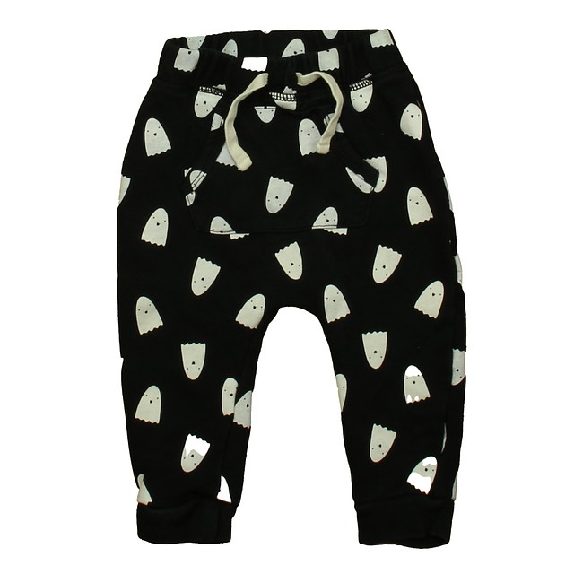 Gap Black | White Ghosts Casual Pants 12-18 Months 