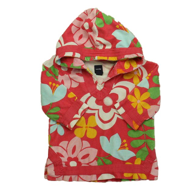 Gap Pink Floral Cover-up 12-18 Months 