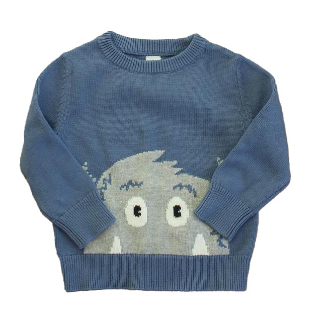 Gap Blue | Gray Sweater 18-24 Months 