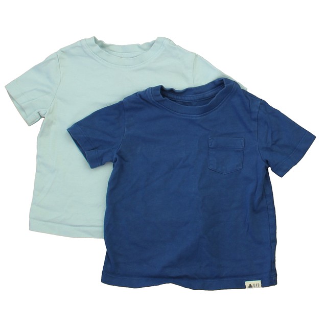 Gap Set of 2 Blue T-Shirt 18-24 Months 