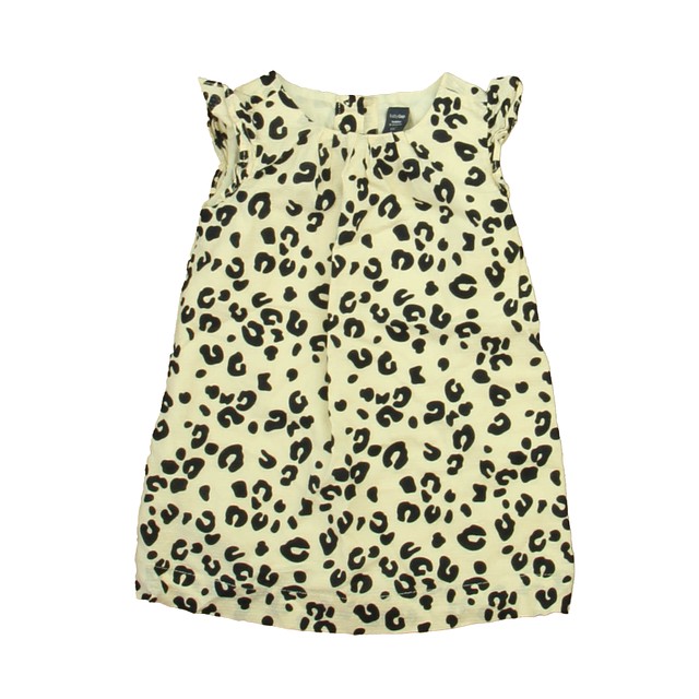 Gap Ivory | Black Leopard Dress 18-24 Months 