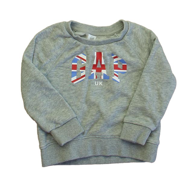 Gap Gray UK Sweatshirt 2T 