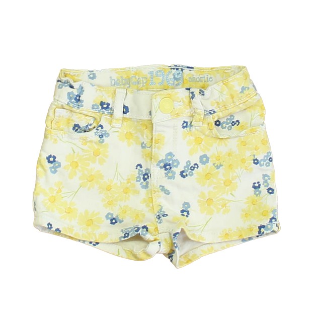 Gap Yellow | Blue Floral Shorts 2T 