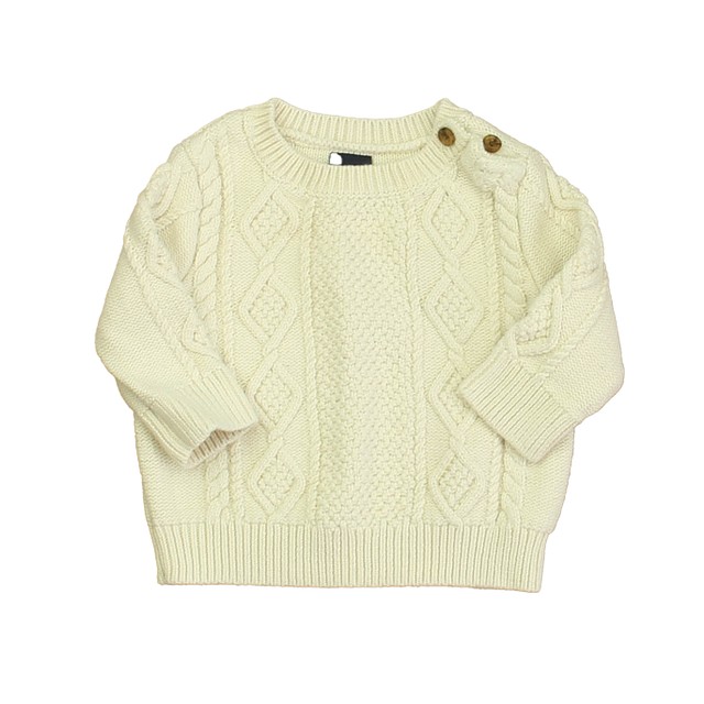 Gap Ivory Sweater 3-6 Months 