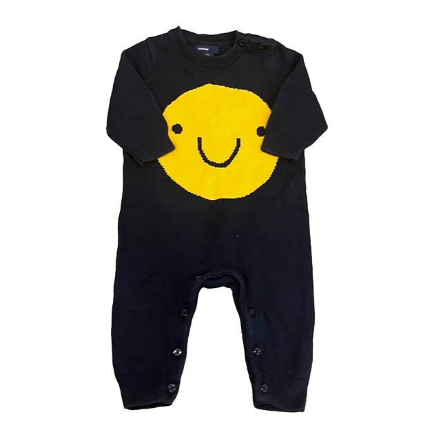 Gap Navy | Yellow Smile Long Sleeve Outfit 3-6 Months 