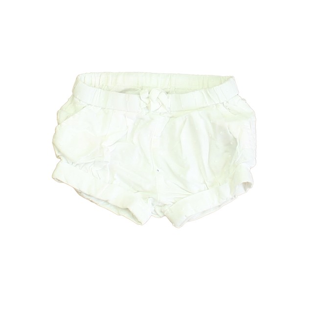 Gap White Shorts 3-6 Months 